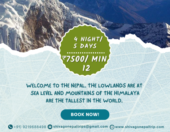Chennai to Nepal Tour Package 4N5D