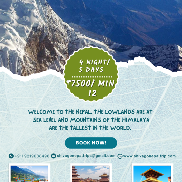 Chennai to Nepal Tour Package 4N5D